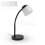 LED lampička černá se stínidlem