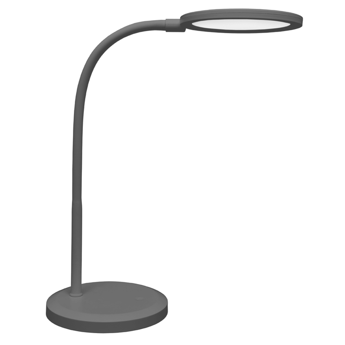 LED st. lampa 7W,stmív.,550lm,4000K,černá