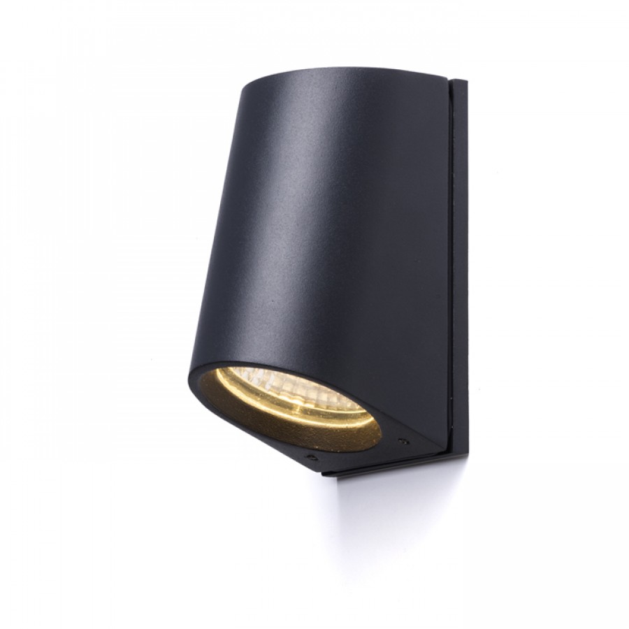 ZAZA nástěnná antracitová 230V LED 3.3W IP65 3000K