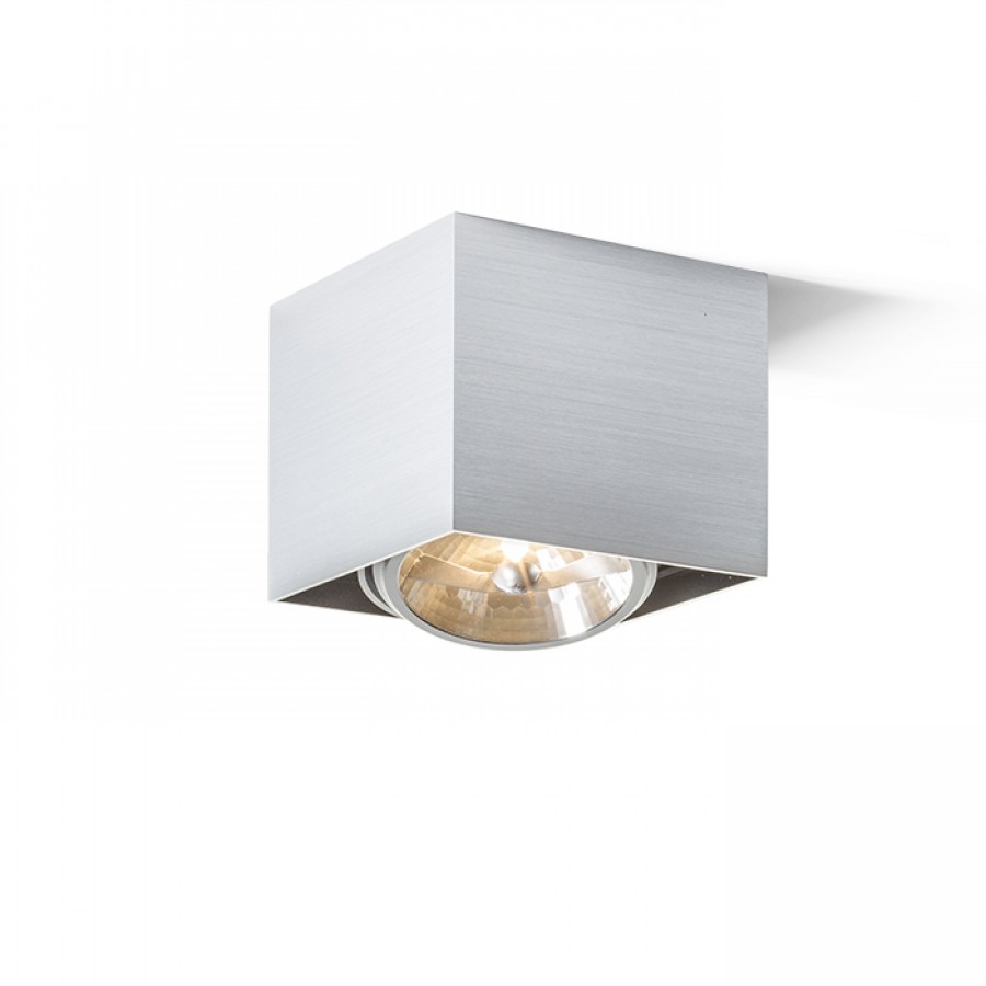 DEAN I česaný hliník 230V/12V G53 50W