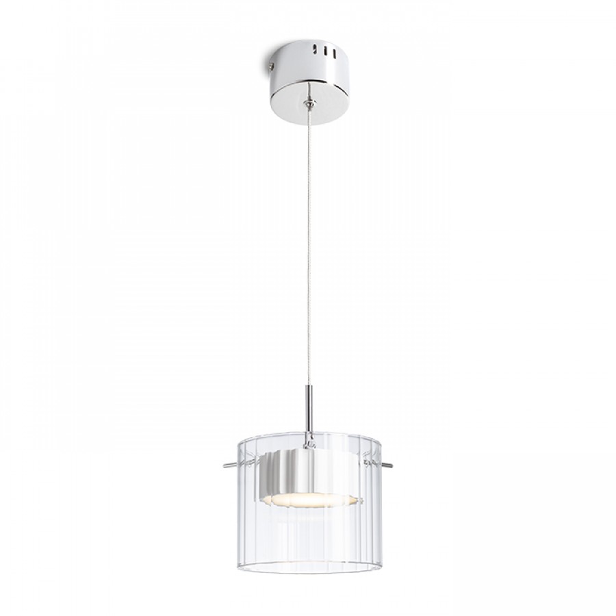 ESTRA I závěsná bílá čiré sklo 230V LED 5W 3000K