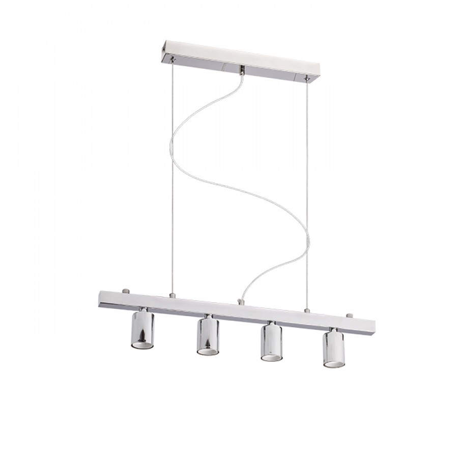 RALLONG IV závěsná základna chrom 230V E27 4x42W