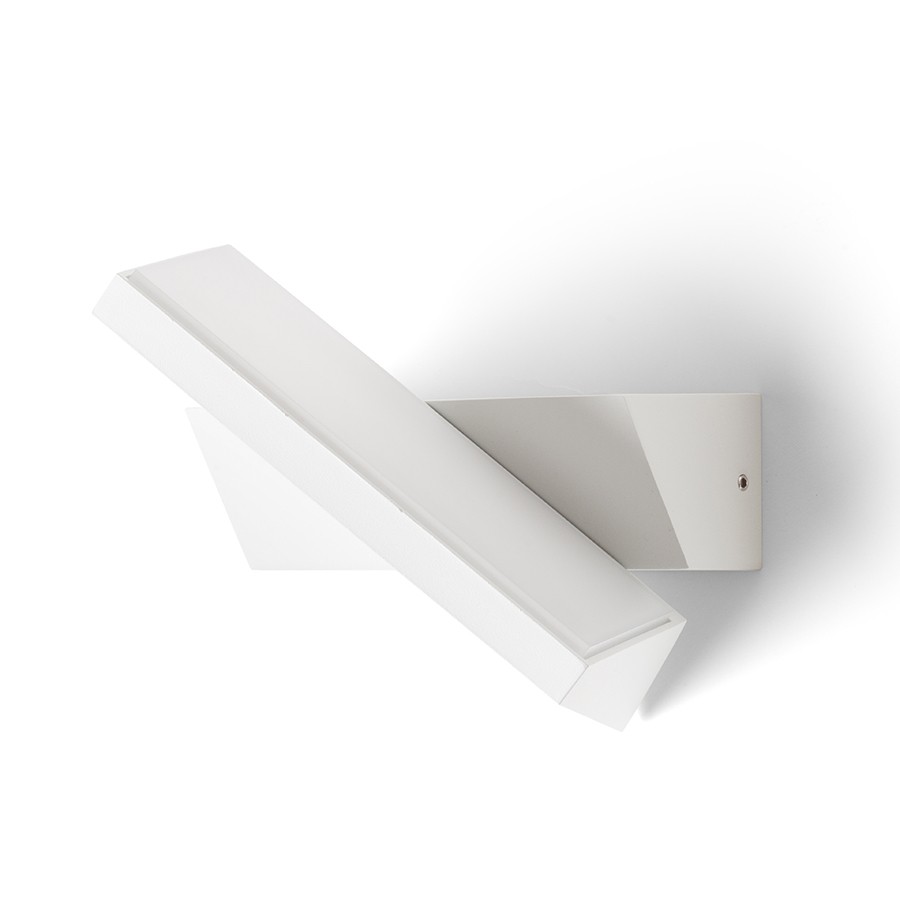 TWIST nástěnná bílá 230V LED 12W IP65 3000K