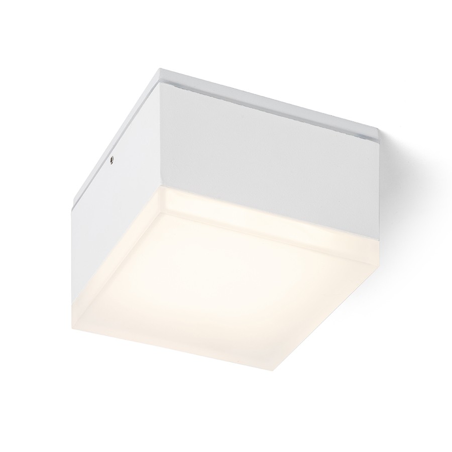 ORIN SQ stropní bílá satinovaný akryl 230V LED 10W IP54 3000K