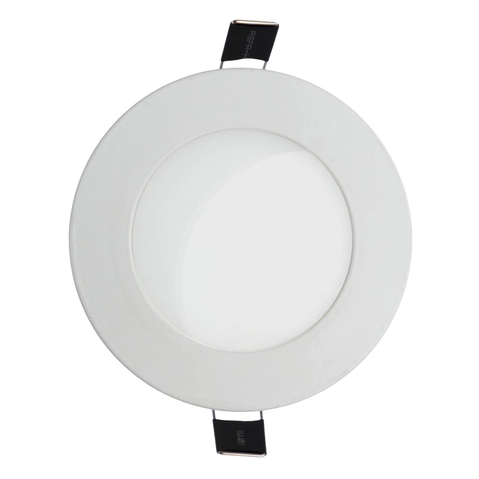 ALGINE  ECO II LED ROUND  230V 6W IP20  NW CEILING PANEL - RECESSED