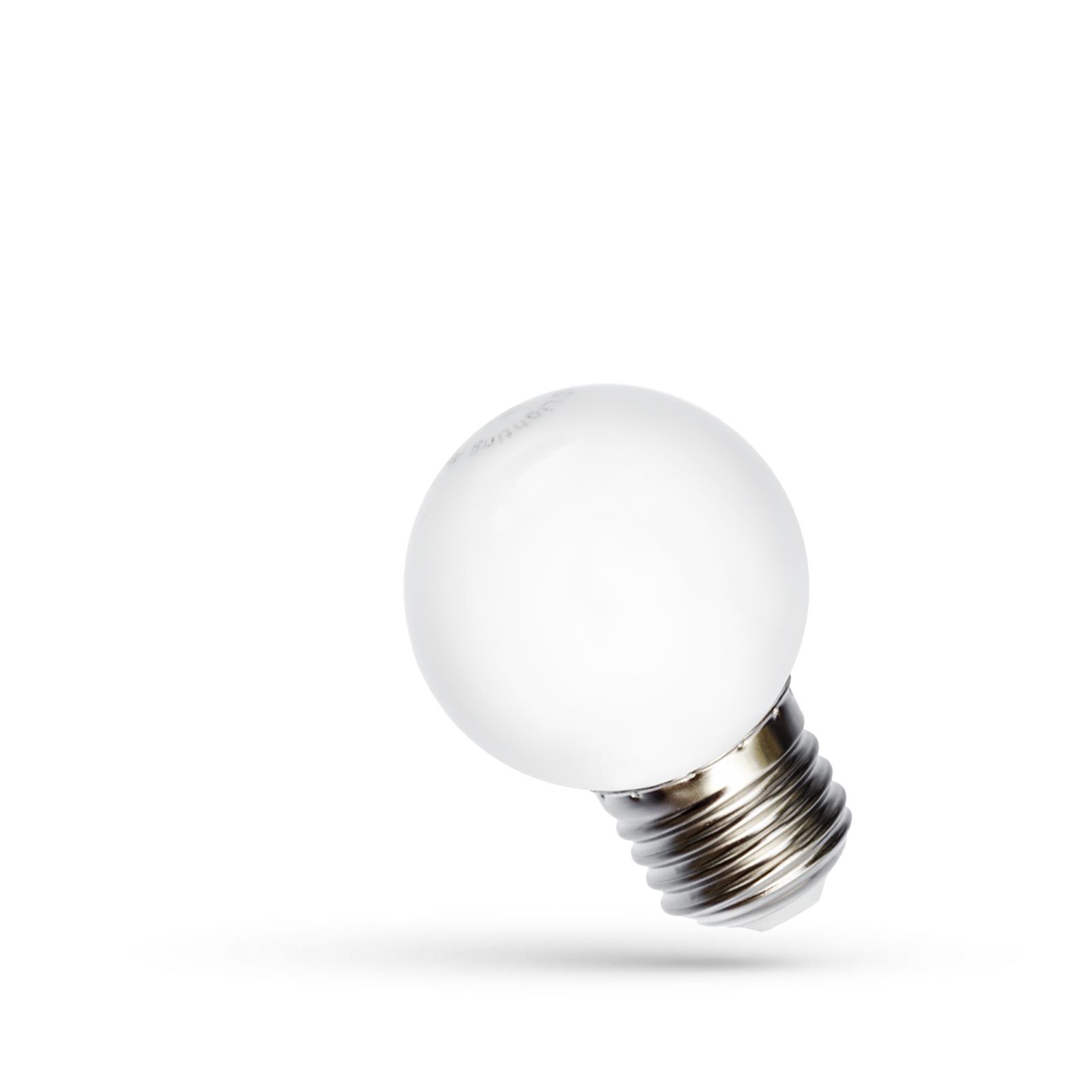 LED G45 E-27 230V 1W RGB PCV SPECTURM