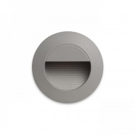 MARCO zápustná stříbrnošedá  230V LED 3W IP54  3000K