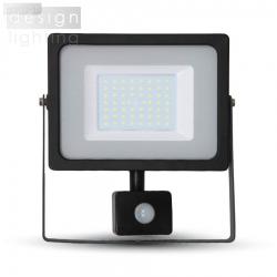 LED světlomet PIR-Slimline se senzorem - 30W