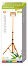 LED reflektor stojan,30W,4000K,2400lm,IP65,oranž