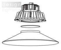 Al. refl., 120°, UGR <22,sklo prisma