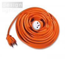 Pohyb. přívod-spojka, 40m oranžový 3x1,5mm