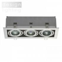 FIZZ III náklopná hliník 12V GU5,3 3x50W