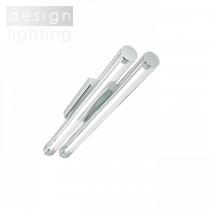 RIVIER stropní čiré sklo/chrom 230V G5 2x21W