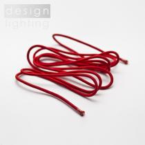 FIT 3x0,75 4m textilní kabel červená  230V 