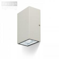 DIXIE 10x16 nástěnná bílá 230V/350mA LED 2x5W 84° IP54 3000K