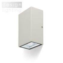 DIXIE 10x16 nástěnná bílá 230V/350mA LED 2x5W 84° IP54 3000K