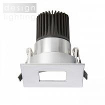 RONA náklopná se čtvercovým průzorem stříbrnošedá 230V/350mA LED 5W 3000K