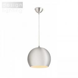 ASTON 28 závěsná česaný hliník 230V E27 42W