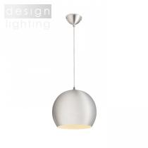 ASTON 28 závěsná česaný hliník 230V E27 42W