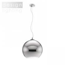 BEAU MONDE 30 závěsná chromované sklo 230V E27 25W