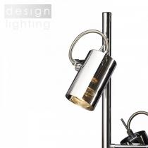 BUGSY stojanová chromované sklo 230V GU10 3x50W