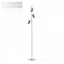 BUGSY stojanová chromované sklo 230V GU10 3x50W