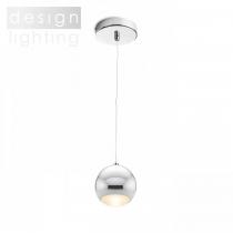 GLOSSY závěsná chrom 230V LED 5W 3000K