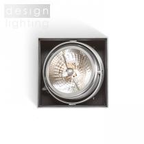 DEAN I česaný hliník 230V/12V G53 50W