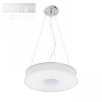 ASTERI závěsná satinované sklo/chrom 230V 2GX13 40W