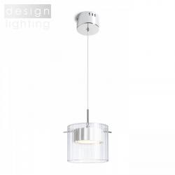 ESTRA I závěsná bílá čiré sklo 230V LED 5W 3000K