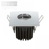 WATERBOY SQ  chrom 230V LED 10W 40° IP65 3000K