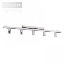 RALLONG V stropní základna chrom 230V E27 5x42W