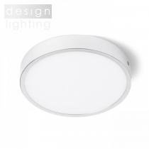 SLENDER SLIM R 17 přisazená matný nikl 230V LED 24W 3000K