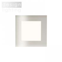 SLENDER SQ 8 zápustná matný nikl 230V LED 3W 3000K