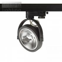 KELLY LED pro tříokr. lištu černá  230V LED 12W 24°  3000K