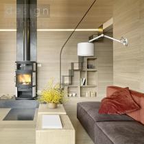 MADISON W nástěnná bílá chrom 230V E27 42W