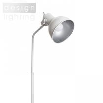 ROSITA stojanová bílá/stříbrnošedá  230V E27 12W