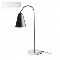 GARBO stolní černá chrom 230V E27 28W