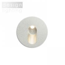 MEMPHIS R zápustná do stěny stříbrnošedá  230V LED 3W 60°  3000K