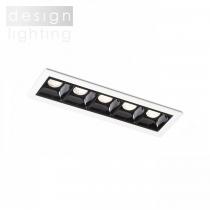 LIZARD V zápustná bílá  230V LED 5x2W 24°  3000K