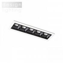 LIZARD V zápustná bílá  230V LED 5x2W 24°  3000K