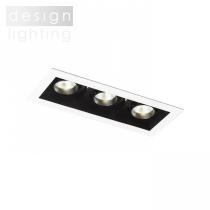 BONDY III zápustná bílá 230V LED 3x7W 24° 3000K