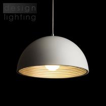 CARISSIMA 40 závěsná matná bílá/stříbrnošedá  230 E27 42W