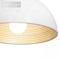 CARISSIMA 40 závěsná matná bílá/stříbrnošedá  230 E27 42W