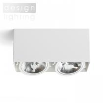 JAMES II DIMM stropní matná bílá 230V LED 2x15W 24° 3000K