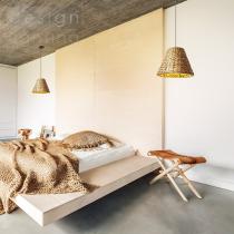 JAMAICA 34 závěsná přírodní 230V E27 15W