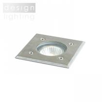 ORBU SQ 10 zápustná  nerezová ocel 230V LED GU10 15W IP67