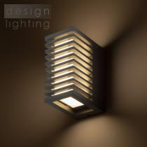 CLAIRE RC nástěnná antracitová mléčný akryl 230V LED 6W IP54 3000K