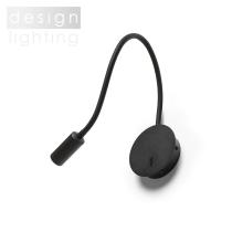 VALE nástěnná černá 230V LED 3W 30° 3000K