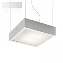 STRUCTURAL LED 20x20 závěsná  česaný hliník 230V LED 12W  3000K